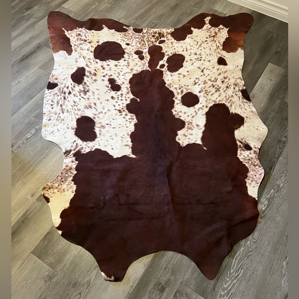 Faux Cowhide Rug